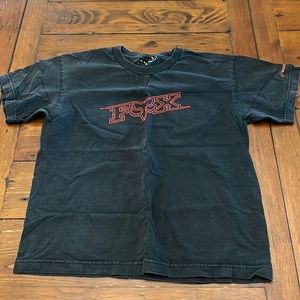 Fox Racing Black Tee Shirt Boys Medium